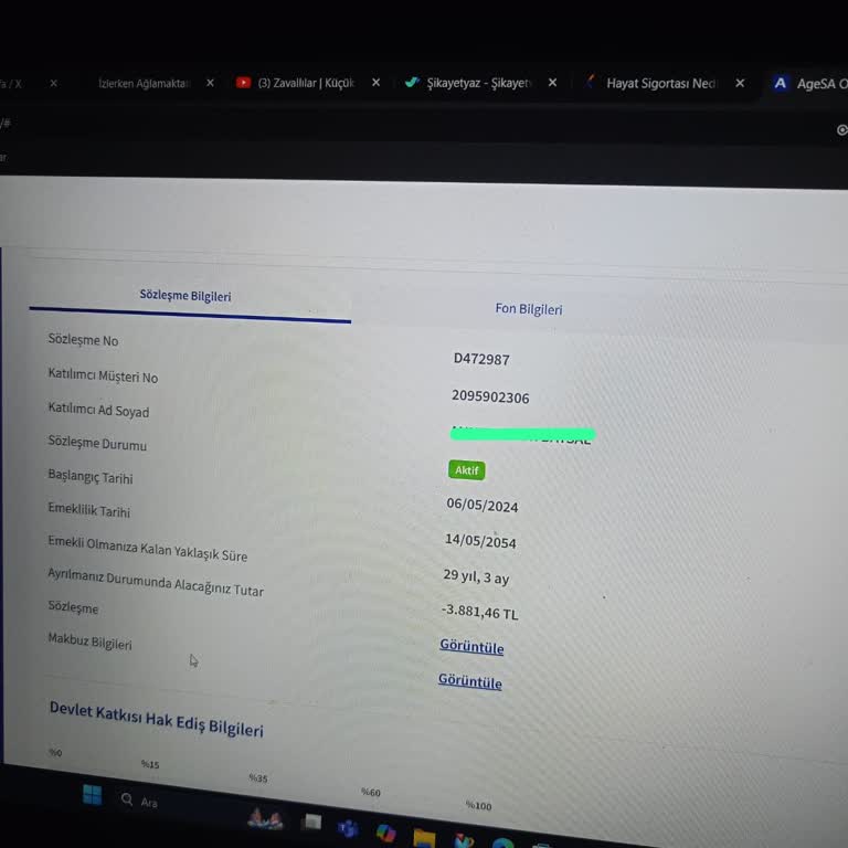Agesa BES'te Gizli Ücret Şoku: Yatırımlarınız Tehlikede