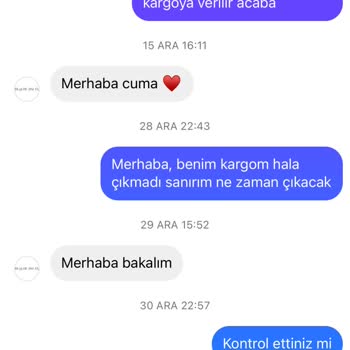 İade Yapılmayan Alışveriş Ve Cevapsız Mesajlar