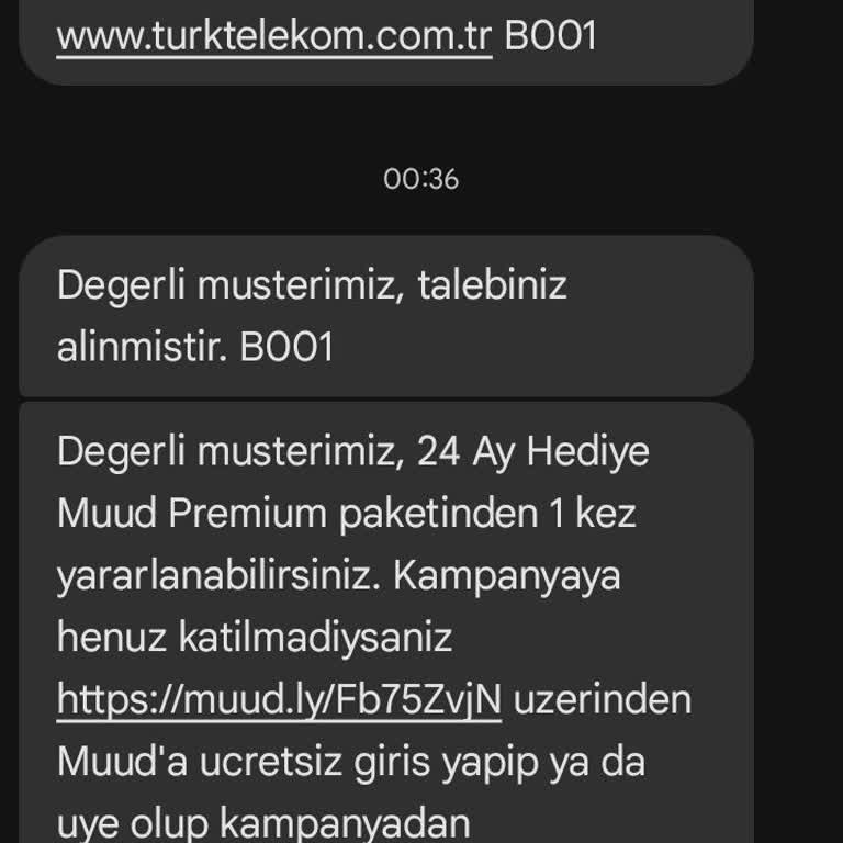 Türk Telekom Ücretsiz Muud Premium Vaadi: Boş Çıkan Reklam
