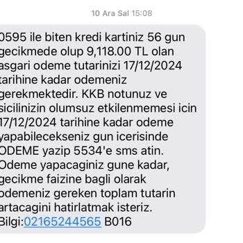 Kredi Kartı Borcu İcraya Erken Verildi