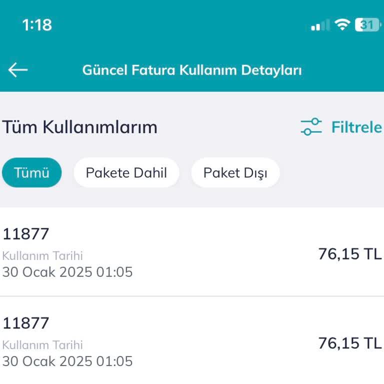 Yanıltıcı Ücretlendirme İle Karşılaştım: 11877'de Beklenmedik Fatura Şoku