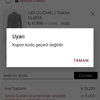 W Collection Kupon Mağduriyeti: Vakko'dan Hassasiyet Bekliyorum