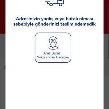Yanlış Adres Gerekçesiyle Teslim Edilmeyen Kargo