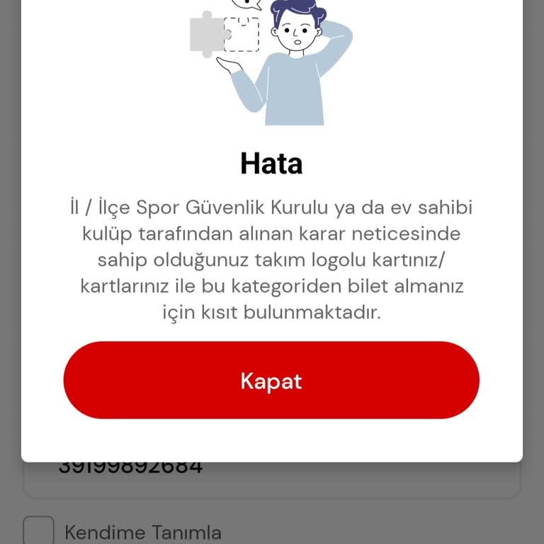 Passolig Kartı Engeli Nedeniyle Bilet Alamama Sorunu