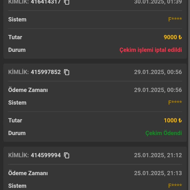 Para Çekiminde Karşılaşılan Sorunlar