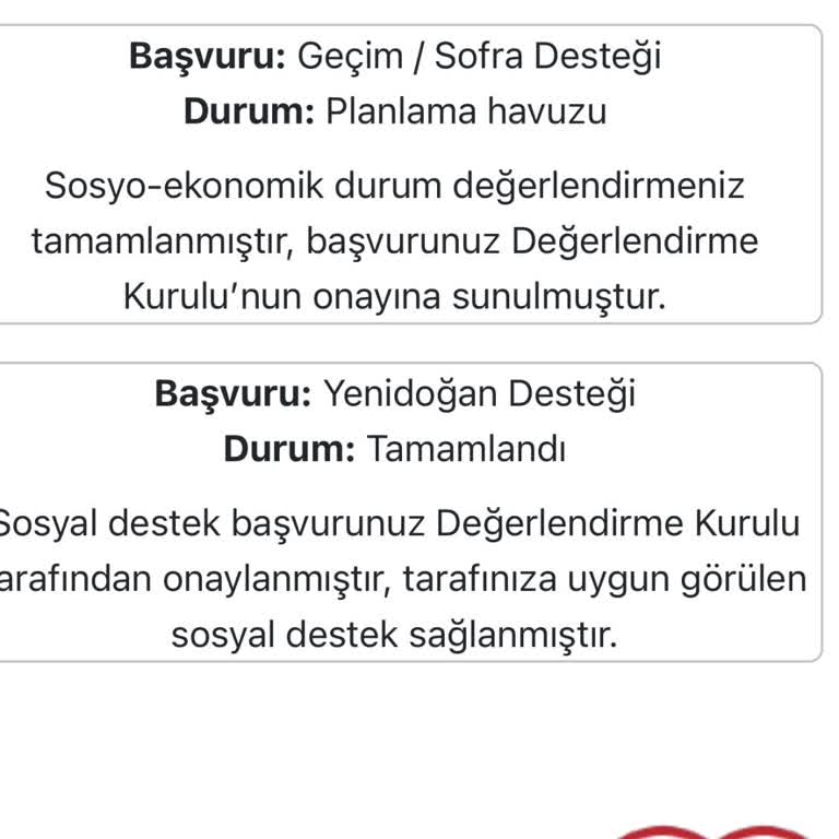 Sofra Desteği Başvurusunda Uzun Süreli Bekleyiş