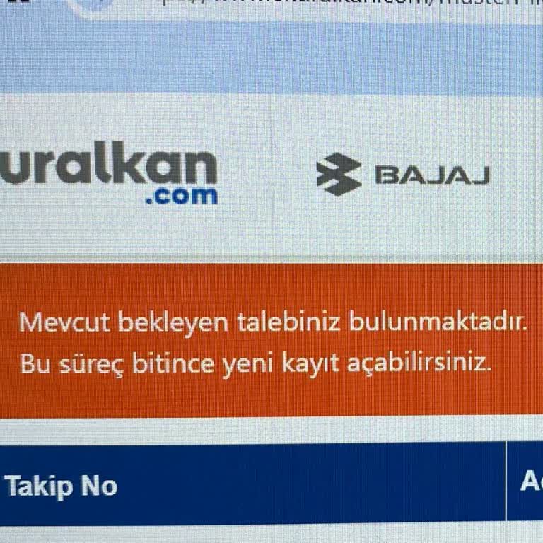 Ekuralkan İletişim Sorunu Ve Cevapsız Kalan Formlar