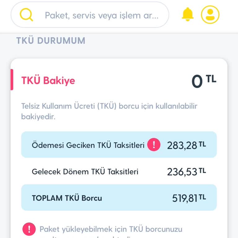 Yanlış Hesaplanan Telsiz Kullanım Ücreti