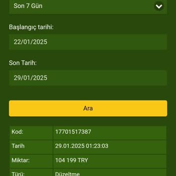 Kazancım Sebepsiz Yere Silindi!