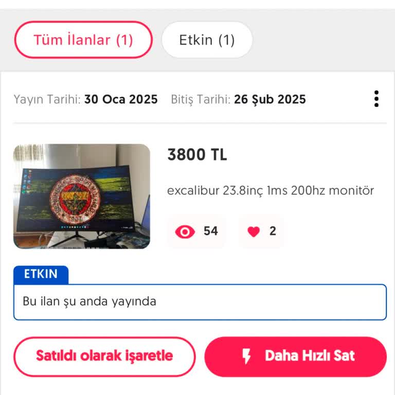 Letgo'da Öne Çıkarma Sorunu