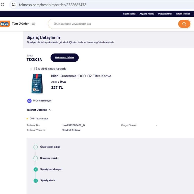 20 Günlük Bekleyiş: İade Edilemeyen Siparişin Çilesi