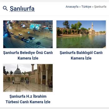 Şanlıurfa'da MOBESE Kameralarının Eksikliği