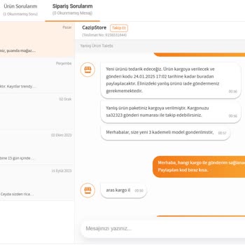 Yanlış Gönderilen Ürün Ve Yetersiz Müşteri Hizmetleri