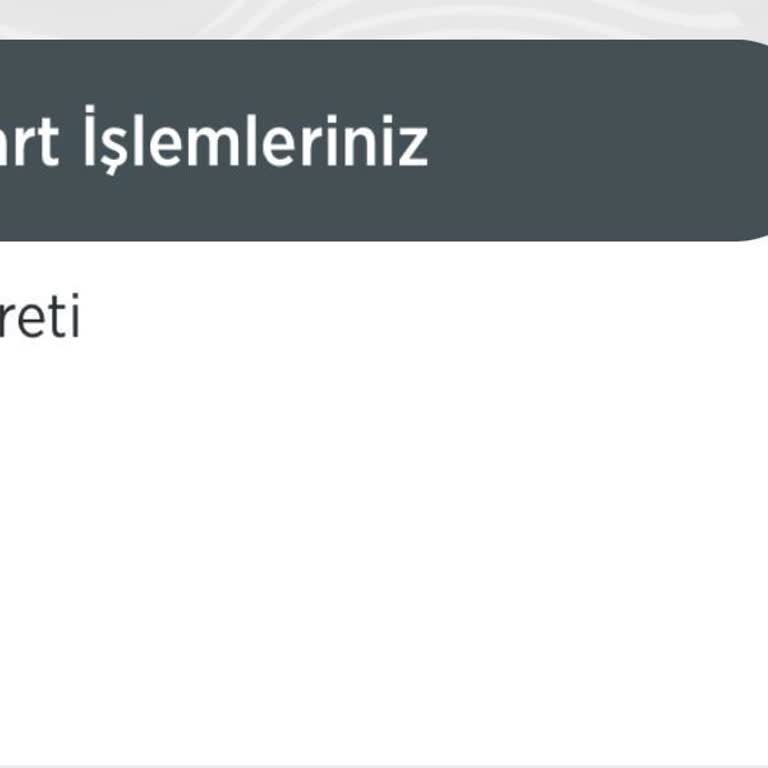 Ziraat Bankası Kart Aidatı İadesi Talebi