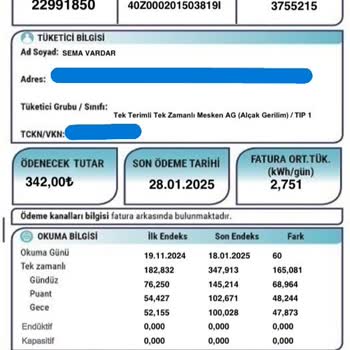 Fatura Anlaşmazlığı: Kısa Sürede Yüksek Tutar