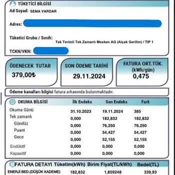 Fatura Anlaşmazlığı: Kısa Sürede Yüksek Tutar