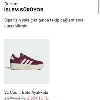 Adidas Türkiye'den Sipariş Sorunu Ve Müşteri Hizmetleri Yetersizliği