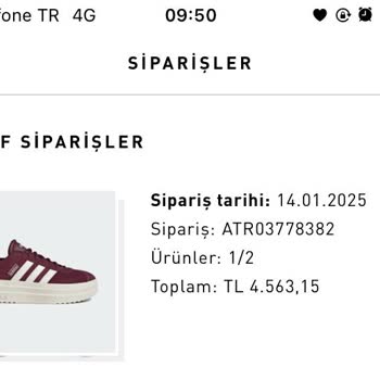 Adidas Türkiye'den Sipariş Sorunu Ve Müşteri Hizmetleri Yetersizliği
