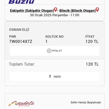 Buzlu Turizm'in Keyfi Bilet İptalleri Ve Müşteri Hizmetleri Sorunu