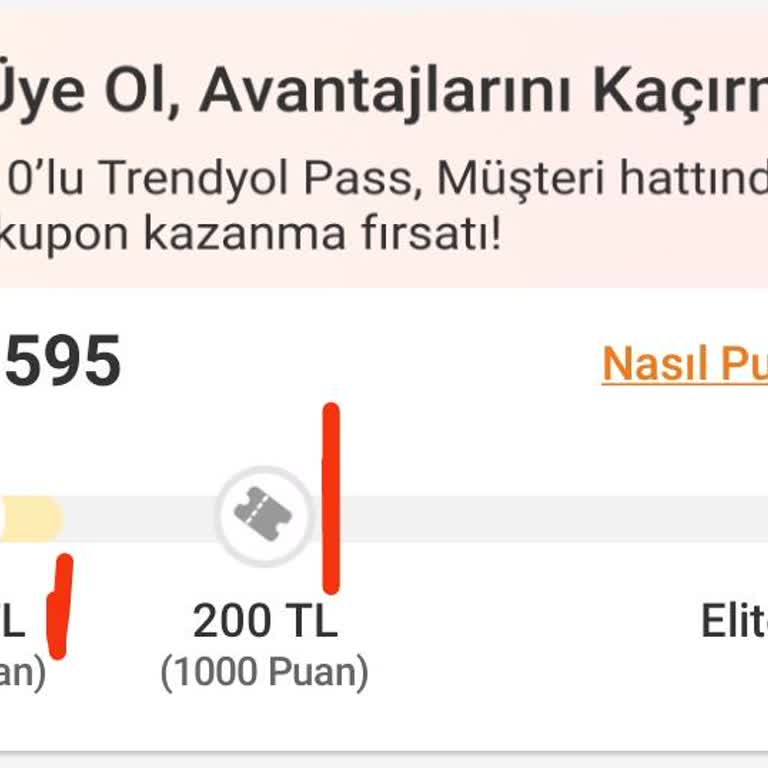 Trendyol Puanlarımın Aniden Düşmesi