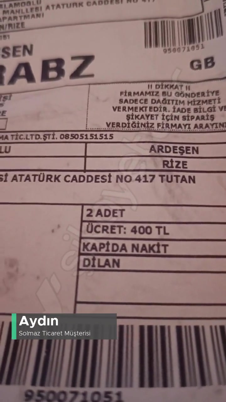 Solmaz Ticaret Kumandalı İki Adet LED Yerine Bir Adet Kumandasız Basit LED Göndermişler! videonun kapak resmi