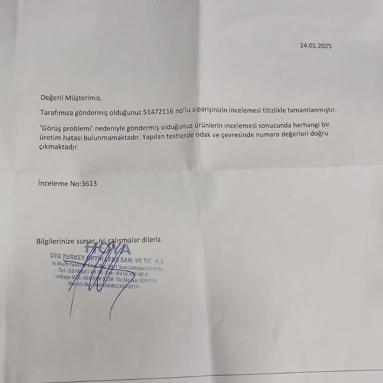 Yanlış Reçete Edilen Gözlük Camlarıyla Mağduriyet