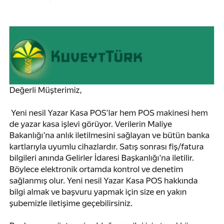 Kuveyt Türk Sanal POS Başvurusunda Anlaşılmaz Geri Dönüşler