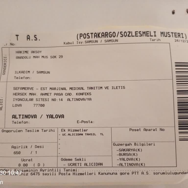 İade Ücretinin Gecikmesi Ve İletişim Sorunları