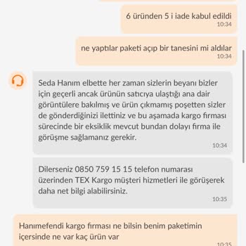 Trendyol Milla'da İade Süreci Ve Eksik Ürün Sorunu