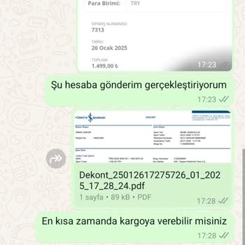 Kargo Ve İletişim Sorunlarıyla Karşılaştım