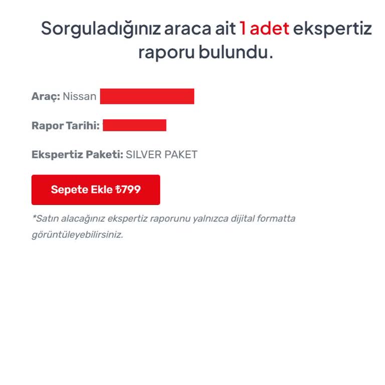 Ekspertiz Raporu PDF Çıkmazı: Ücretli Erişim Çelişkisi