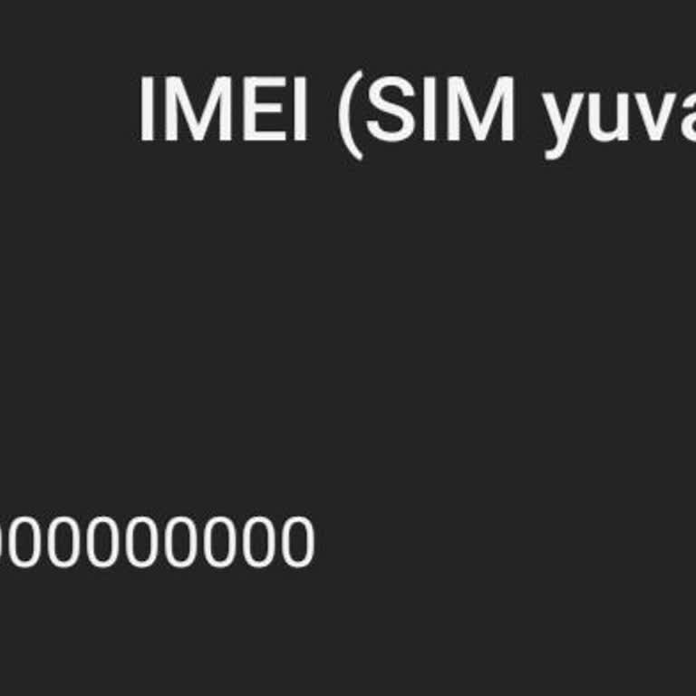 IMEI Sorunu Nedeniyle Kullanılamayan Çift SIM Özelliği