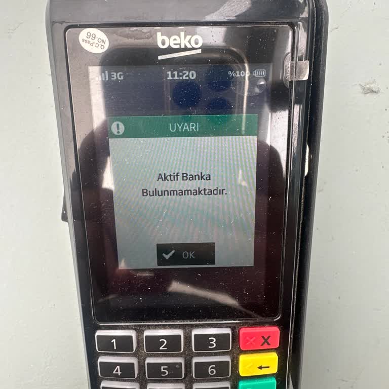 Beko Yazar Kasa Pos Banka Hatası Ve İletişim Sorunu