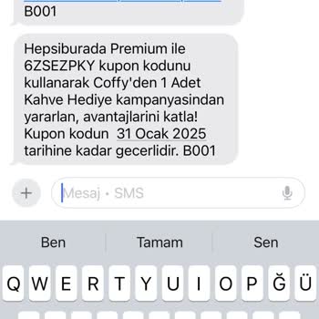 Hediye Kahve Kodu Sorunu