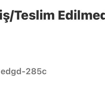 Yanlış Sipariş Ve İade Sorunu