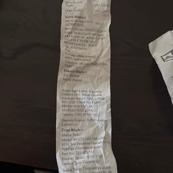 Robot Süpürge Sorunları Ve İade Talebi