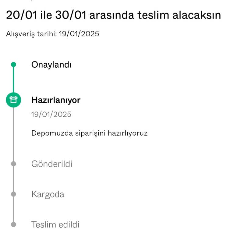 Bershka Siparişim Neden Hâlâ Gelmedi?