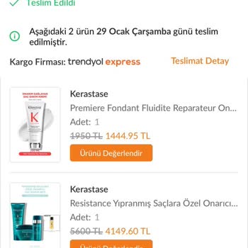 Kerastase Ürün Teslimatında Eksik Ürün Şoku