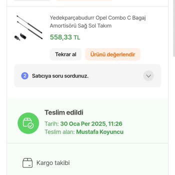 Yanlış Ürün Ve Gecikmeli Teslimat Sorunu
