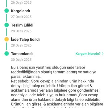 Eksik Ürün Ve Yanıltıcı Uygulama Sorunu