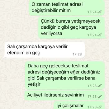 Kargo Adresi Değişikliği Kabusu