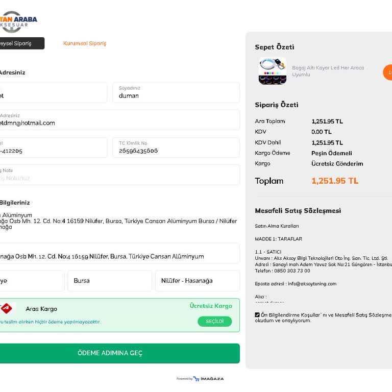 Beklenmedik Kargo Ücreti Şoku