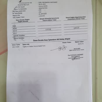 Medibafra Hastanesi'nde Şeffaflık Eksikliği