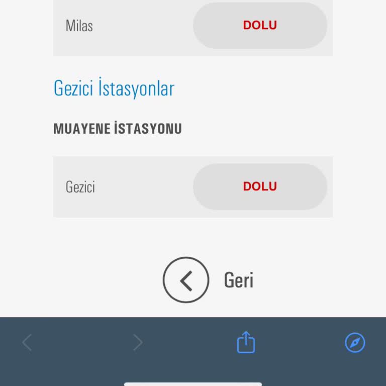 Muayene Randevusu Sıkıntısı