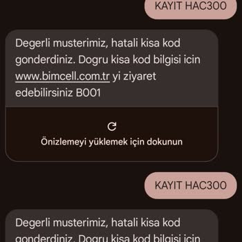 Bimcell Umre Paketi Aktivasyon Sorunu