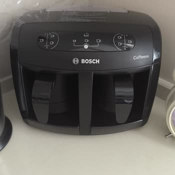 Bosch Kahve Makinesi Hayal Kırıklığı