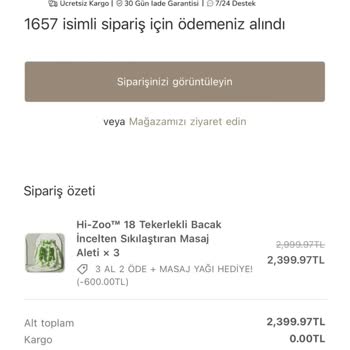 Sipariş Verdiğim Ürün Hala Gelmedi