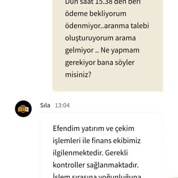 Ödeme Gecikmesi Ve İletişim Sorunu