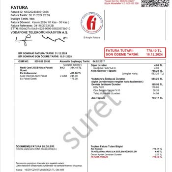 Fatura İadesi Karmaşası: Vodafone'un Hatalı Hesaplaması