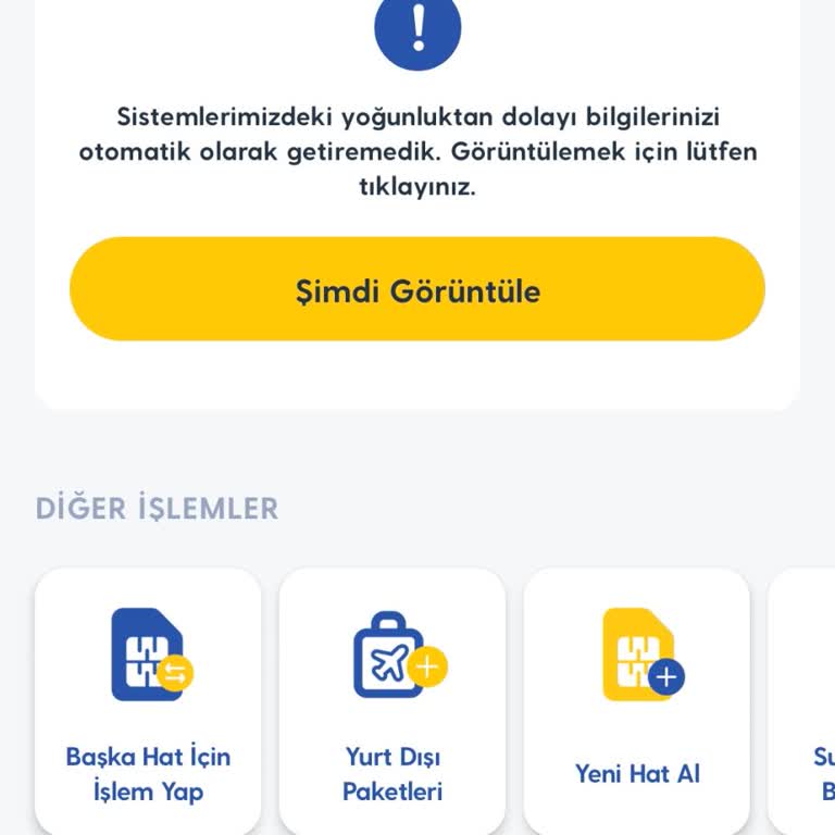 Turkcell'in Yetersiz Hizmeti Ve Ulaşılamayan Destek